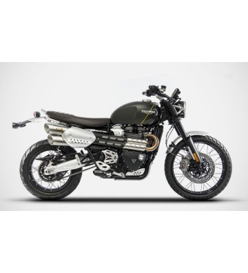 ZARD Ponteiras de Escape para SCRAMBLER 1200 19-