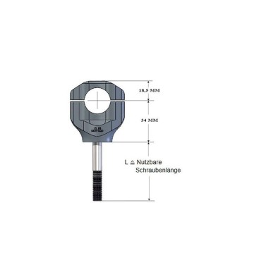 LSL GONIA Riser for Ø28.6mm Handlebar