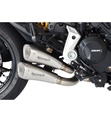 HP CORSE Ponteira de Escape para Ducati Diavel 1260