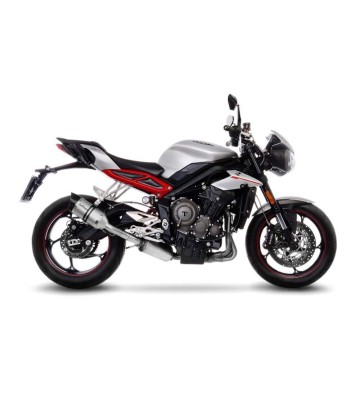 LEOVINCE LV PRO Ponteira de Escape para STREET TRIPLE 765 S/R/RS 17-