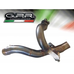 GPR Exhaust System Ducati Multistrada 1260 2018/20 E4 Decat pipe manifold Decatalizzatore