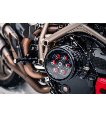 CNC Clear Clutch Cover for PANIGALER V4 18-