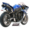 SC PROJECT OVAL Silencers for YZF R1 2009 - 2014