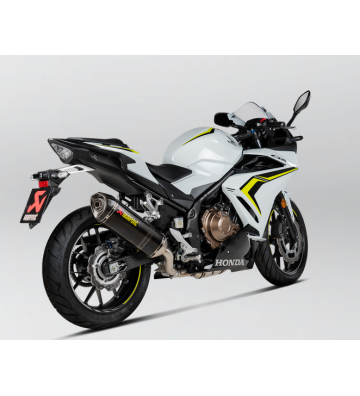 AKRAPOVIC Ponteira de escape para Honda CB500F / CBR500R 19-