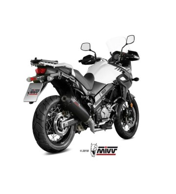 MIVV OVAL Exhaust System for V-STROM 650 / XT 17-