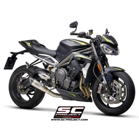 SC PROJECT S1 Silencer for STREET TRIPLE 765 S - R - RS 20-22