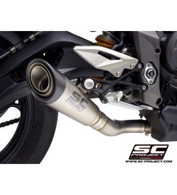 SC PROJECT S1 Ponteira de escape para STREET TRIPLE 765 S - R - RS 20-22