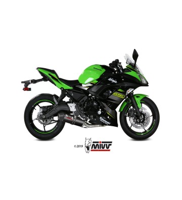 MIVV OVAL Full exhaust system for NINJA 650 17- / Z650 17-