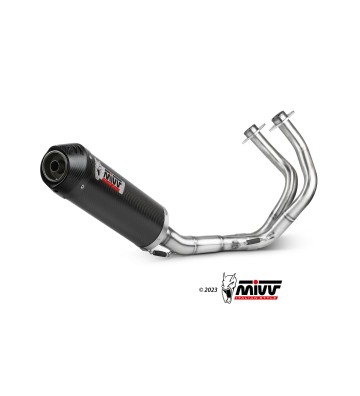 MIVV OVAL Full exhaust system for NINJA 650 17- / Z650 17-