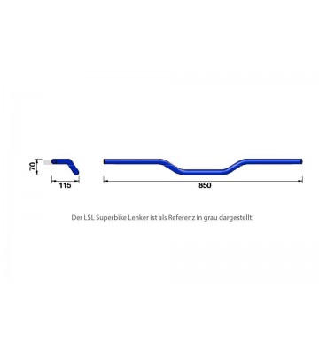 LSL Street Bar Handlebar High A04