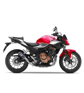 LEOVINCE LV-10 Ponteira de Escape para CB500 X/F 19- / CBR500R 19-