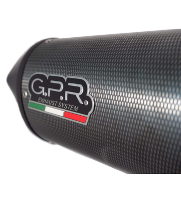 GPR FURORE POPPY Ponteira de escape para Suzuki GSXR600 96-20