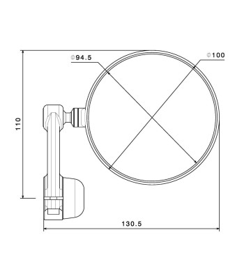 RIZOMA Spy-R mirror