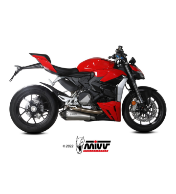 MIVV DELTA RACE Ponteira de escape para Ducati Streetfighter V2 2022-2023