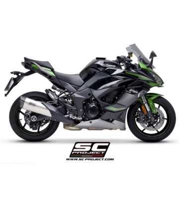 SC PROJECT  SC1-R Ponteira de escape para Kawasaki Ninja 1000SX 2021-2023