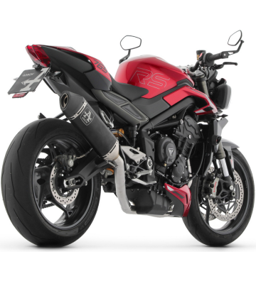 ARROW VELOCE ALUMINIUM "DARK" Escape completo para Street Triple 765 RS 2023