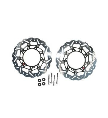 thumbnail image 2 of Tarazon Pair Front Wave Brake Rotors For Suzuki GSXR600 2006-2007, GSXR750 2006-2007, GSXR1000 2005-2008 2 of 3