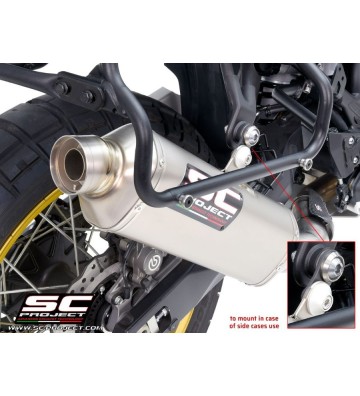 SC PROJECT RALLY RAID Silencer for TENERE 700 WORLD RAID 22-