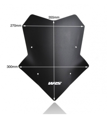 WRS "Sport" Windscreen for para Yamaha MT-09/ Tracer 9/ GT 21-23