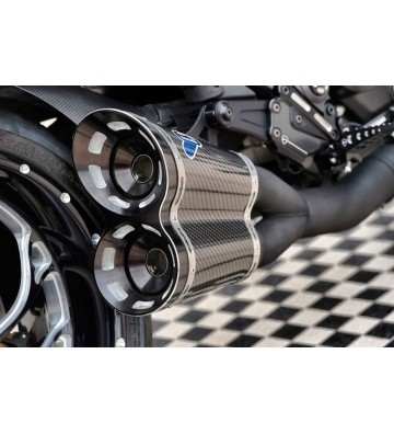 TERMIGNONI Escape completo para DIAVEL 1200 11-16