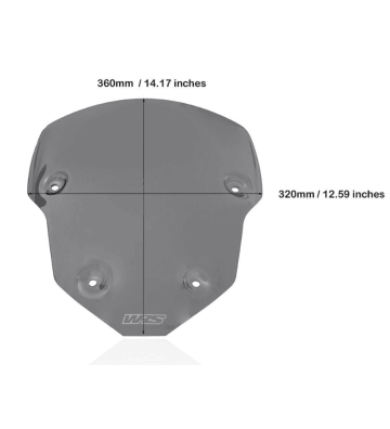 WRS Vidro "Sport" para TRIUMPH TIGER 850 / 900 20-23