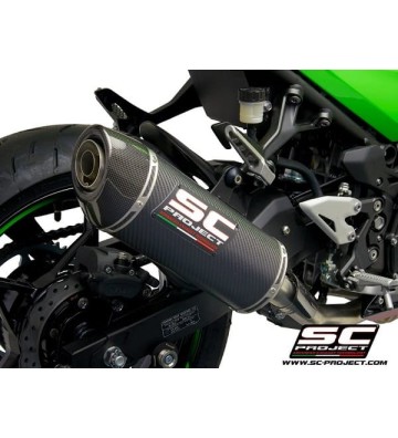 SC PROJECT OVAL Silencer for NINJA 400 18-20