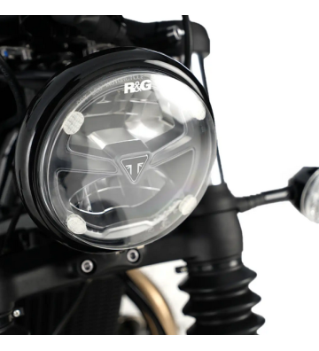 R&G Proteção de vidro de farol para FTR1200 (S) 19- /Scout Bobber 20- /Triumph Scrambler 1200 XC/XE 19-/Bonneville bobber 21-