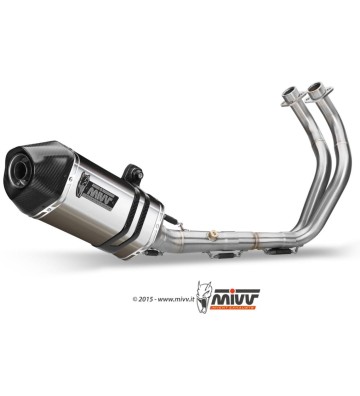 MIVV SPEED EDGE Full Exhaust system for Yamaha TRACER 7 / GT 21-