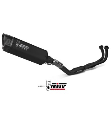 MIVV SR-1 FULL BLACK Full Exhaust system for Yamaha T-MAX 560 22-