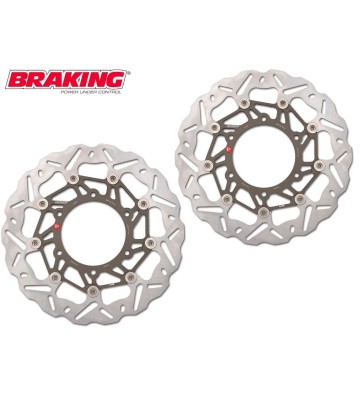 BRAKING Rotors kit for Yamaha MT-07 ABS 21- / MT-09 14-21 / MT-09 SP ABS 18-20 / MT-09 TRACER ABS 15-20 / XSR 900 ABS 16-19