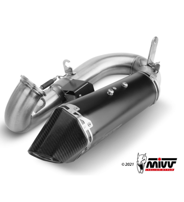 MIVV DELTA RACE Slip On for Ducati Streetfighter V2 2022-2023