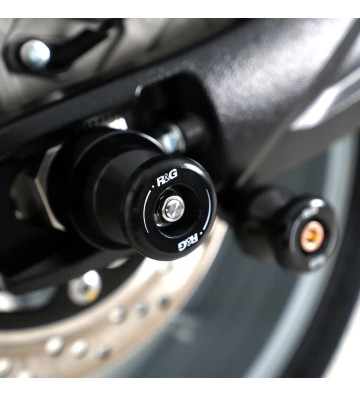 R&G Spindle Sliders for Suzuki V-Strom 800 23- / GSX-8R 24-