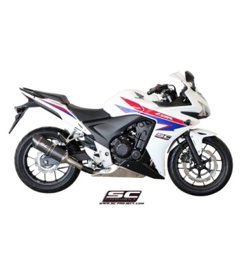 SC PROJECT OVAL Silencer for CBR500R 12-16