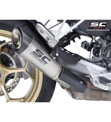 SC PROJECT Ponteira de Escape S1 para Moto Guzzi V100 MANDELLO 23-24