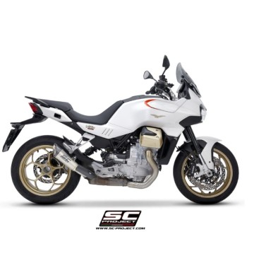 SC PROJECT Ponteira de Escape S1 para Moto Guzzi V100 MANDELLO 23-24