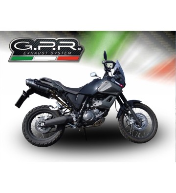 GPR FURORE NERO Ponteiras de escape para Yamaha XT660Z Ténéré 2008-2016