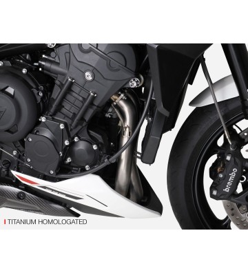 ZARD Full Exhaust System for TRIUMPH STREET TRIPLE 765 23-24