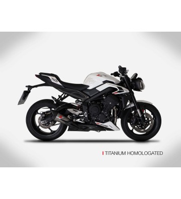 ZARD Full Exhaust System for TRIUMPH STREET TRIPLE 765 23-24