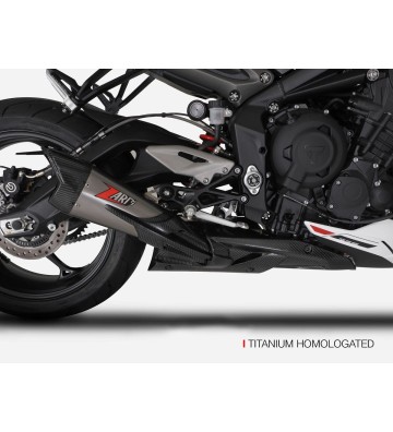 ZARD Full Exhaust System for TRIUMPH STREET TRIPLE 765 23-24