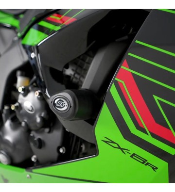 R&G Crash Pads Aero Style (Aplicação Directa) para Kawasaki ZX6-R 24-