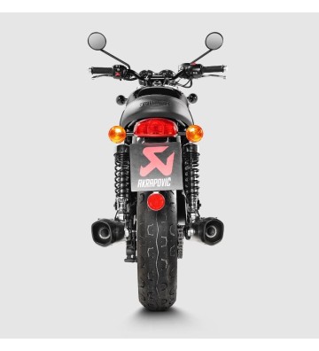 AKRAPOVIC Ponteiras de Escape para Triumph Bonneville T100 16-20 / Bonneville T120 16-20