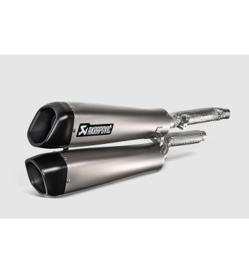 AKRAPOVIC Ponteiras de escape para Triumph Scrambler 1200 19-20