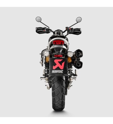 AKRAPOVIC Ponteiras de escape para Triumph Scrambler 1200 19-20