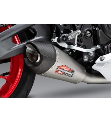 YOSHIMURA AT2 Full exhaust system for MT-07 17- / YZF-R7 22-