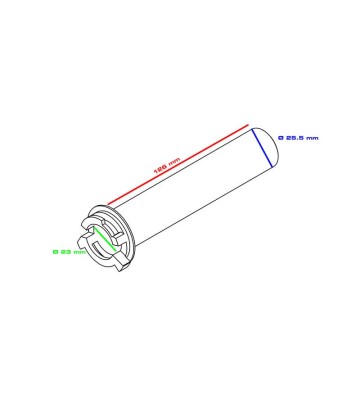 CNC RACING Throttle control tube RBW "Sport" for DUCATI