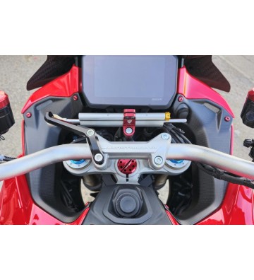 CNC Racing Steering Damper Kit for MULTISTRADA V4 PIKES PEAK 22-23 / RS 24-