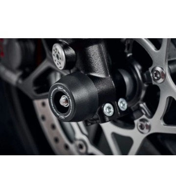 EVOTECH PERFORMANCE Kit de Protectores de Veios de Roda para Triumph Street Triple 765 RS/R 23- / Street Triple RS/R 20-22