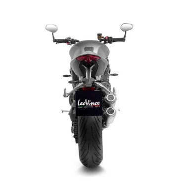 LEOVINCE Ponteiras de Escape LV-10 para Triumph SPEED TRIPLE 1200 RR/RS 21-