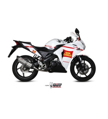 MIVV SUONO Full Exhaust System for CBR 125 R 11-16