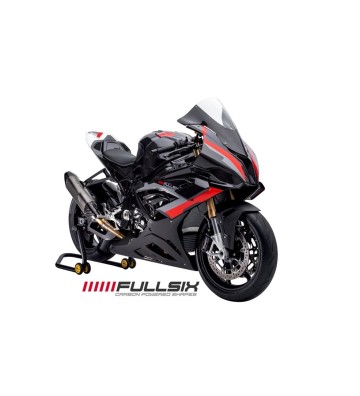 FULLSIX Vidro de Carenagem com Aro em Carbono para BMW S1000RR 19-22